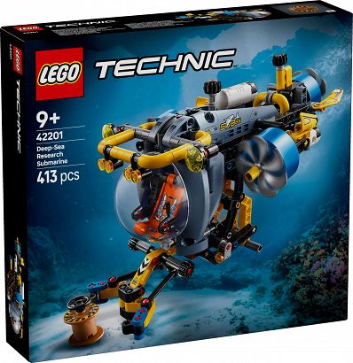 LEGO 42201 Technic - Badawcza łódź podwodna