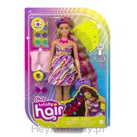 Barbie Lalka Totally Hair Kwiaty