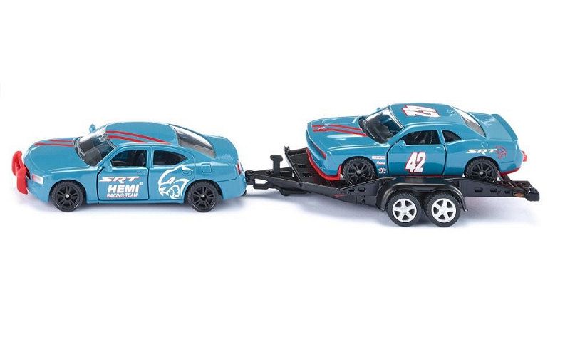 Siku Super Dodge Charger + Dodge Challenger SRT Racing