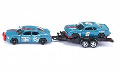 Siku Super Dodge Charger + Dodge Challenger SRT Racing