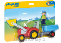 PLAYMOBIL Traktor z przyczepą 6964