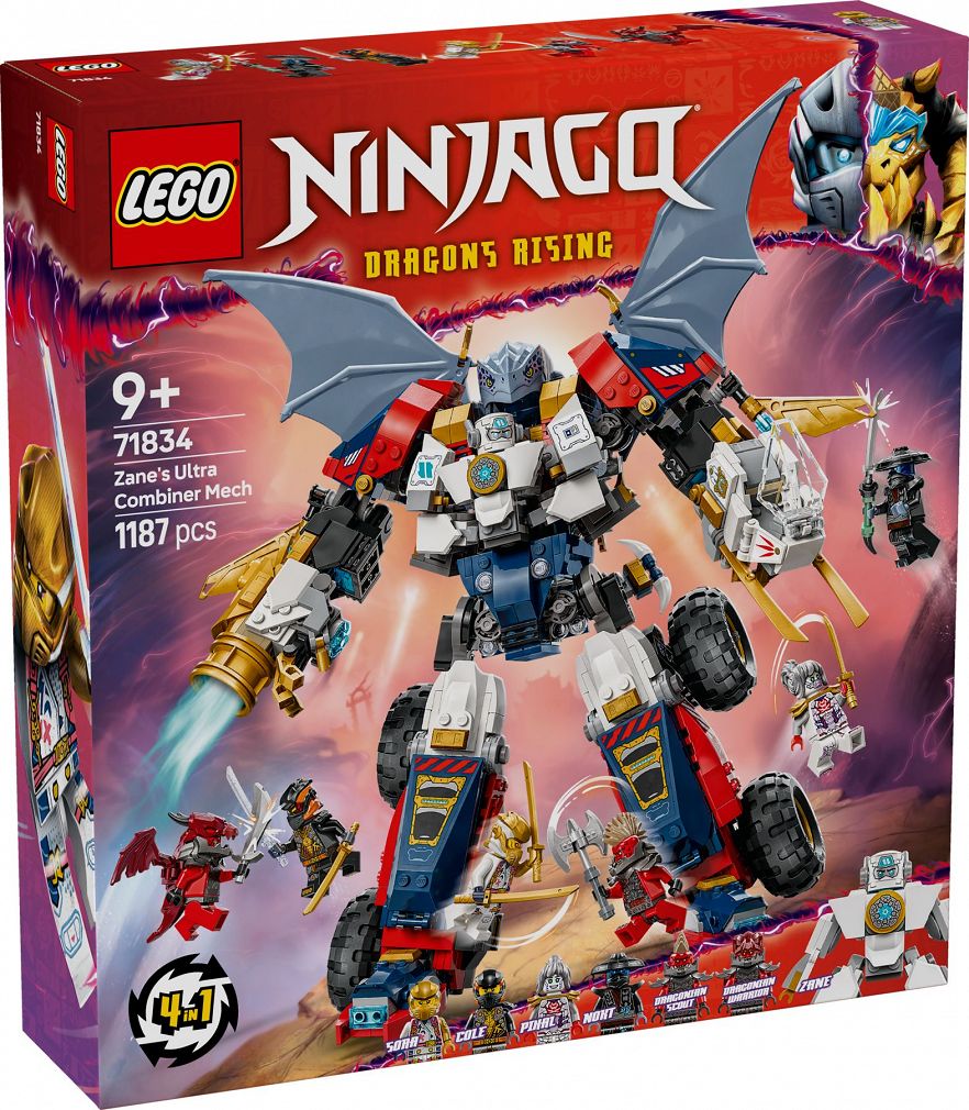 LEGO 71834 Ninjago - Wielofunkcyjny ultramech Zane’a