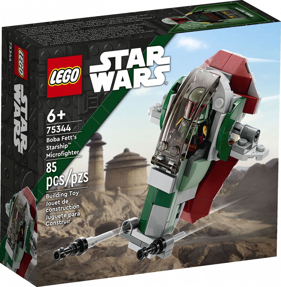 Lego Star Wars Mikromyśliwiec Kosmiczny Boby Fetta 75344