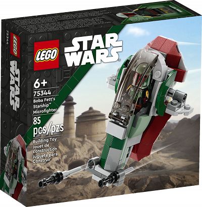 Lego Star Wars Mikromyśliwiec Kosmiczny Boby Fetta 75344