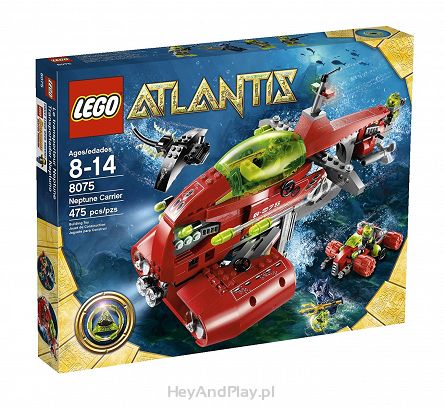 Lego Atlantis Transportowiec Neptun 8075