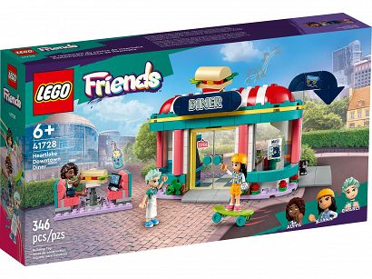 Lego Friends Bar W Śródmieściu Heartlake 41728