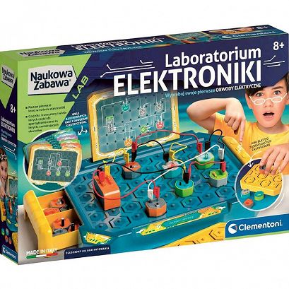 Clementoni Naukowa Zabawa Laboratorium Elektroniki