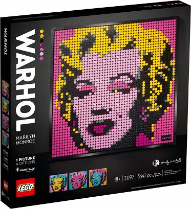 Lego Marilyn Monroe 31197