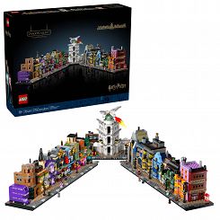 LEGO 76444 Harry Potter - Magiczne sklepy na Ulicy Pokątnej