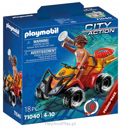 Playmobil Quad Ratownika 71040