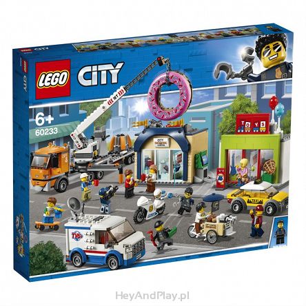 Lego City Otwarcie Sklepu z Pączkami 60233