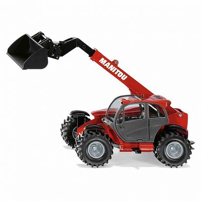 SIKU 8613 MANITOU MLT840 - Ładowarka teleskopowa z akcesoriami