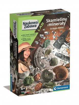 Skamieliny i Minerały Clementoni