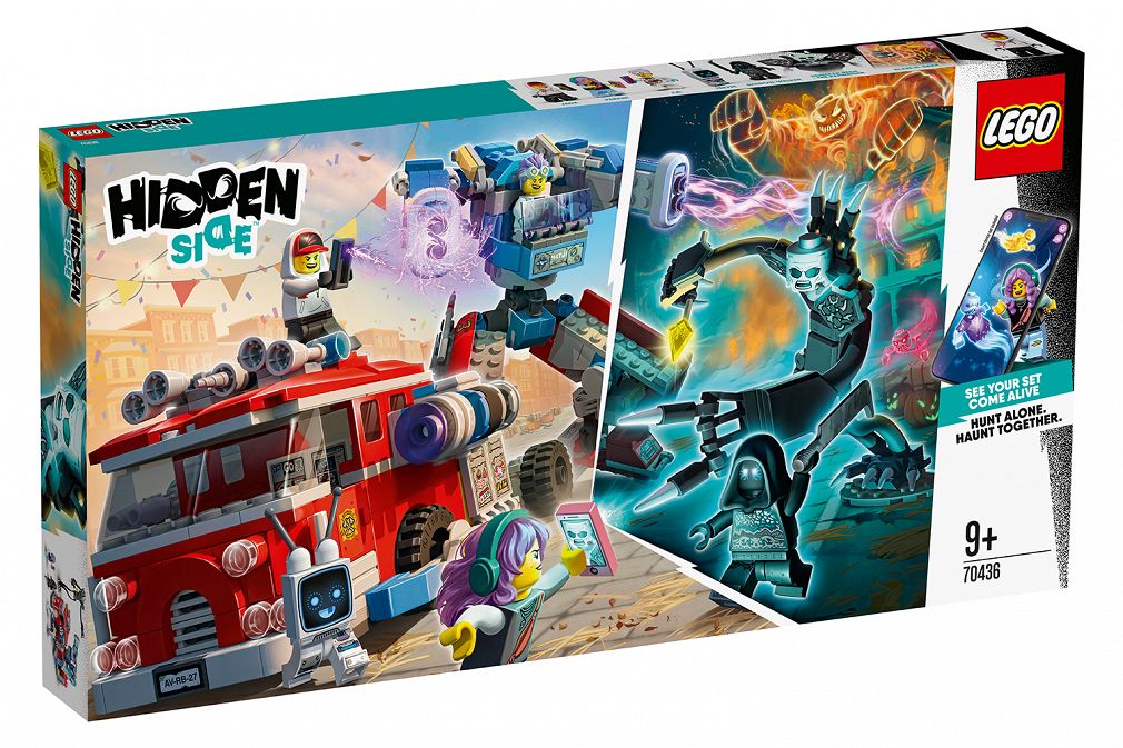 Lego Hidden Side Widmowy Wóz Gaśniczy 70436