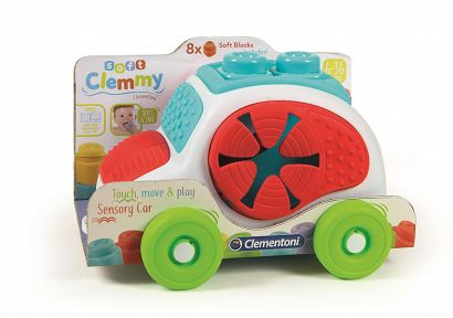 Autko Clemmy z klockami Clementoni