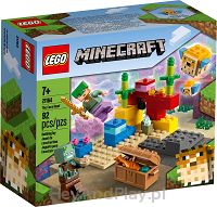 Lego Minecraft Rafa Koralowa 21164