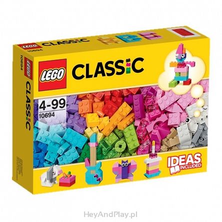 Lego Classic Budowanie w jasnych kolorach 10694