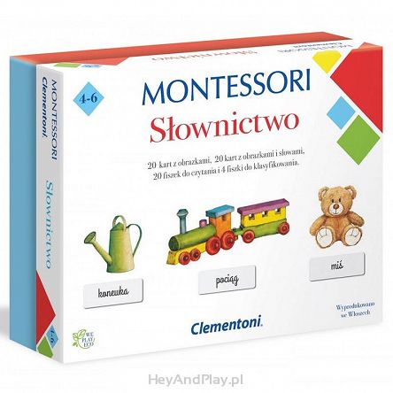 Clementoni - Montessori Slownictwo