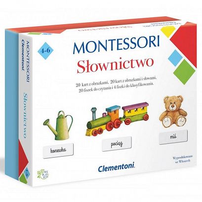 Clementoni - Montessori Slownictwo