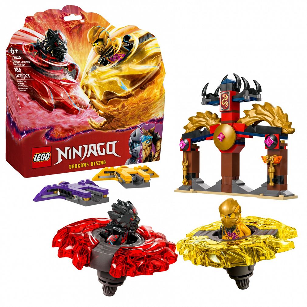 LEGO 71826 Ninjago - Smocze Spinjitzu — zestaw bitewny 