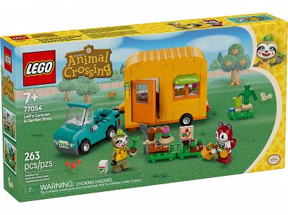 LEGO 77054 Animal Crossing - Leif i jego karawan oraz sklep ogrodniczy