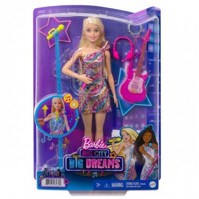 Barbie Big City Malibu Muzyczna Lalka