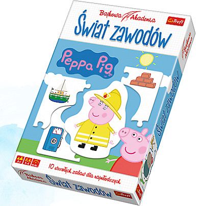 Trefl Bajkowa Akademia - Gra Świat zawodów 