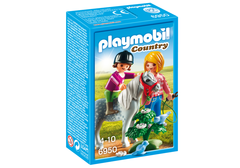 PLAYMOBIL Spacer z kucykiem 6950