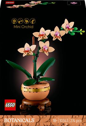 LEGO 10343 -  Botanicals Mała orchidea 