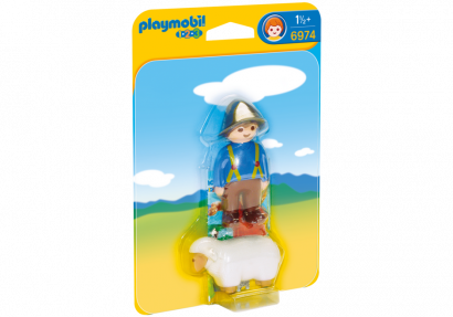 PLAYMOBIL Owczarz z owieczką 6974