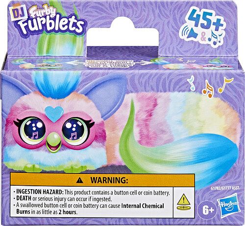 Furby DJ Furblets CAN-DEE-SWIRL Rozciągliwa interaktywna maskotka Hasbro