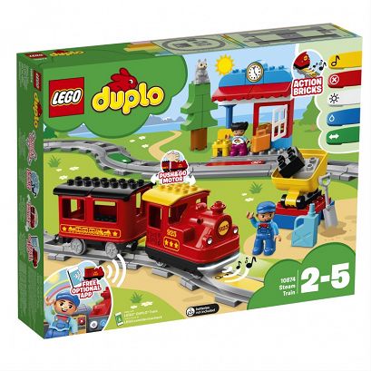 Lego Duplo Pociąg Parowy 10874 