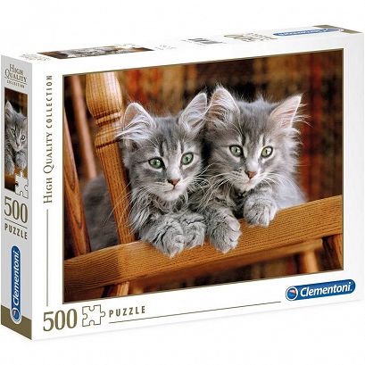 Clementoni Clementoni Puzzle High Quality Kociaki 500 el.