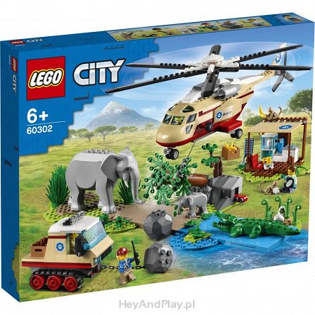 Lego City Na Ratunek Dzikim Zwierzętom 60302