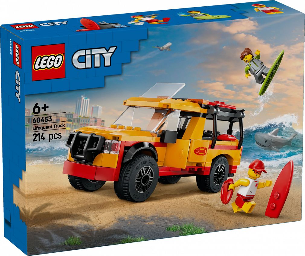 LEGO 60453 City - Furgonetka ratowników plażowych