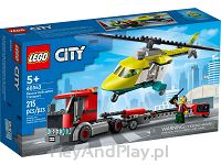 Lego City Laweta z Helikopterem Ratunkowym 60343