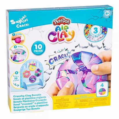 Play-Doh Air Clay Crunchy Clay Donuts