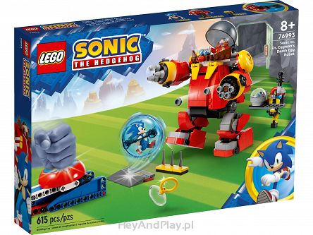 Lego Sonic Kontra Dr. Eggman I Robot Death Egg 76993