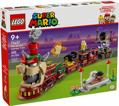 LEGO 71437 Super Mario - Bowser i pociąg ekspresowy