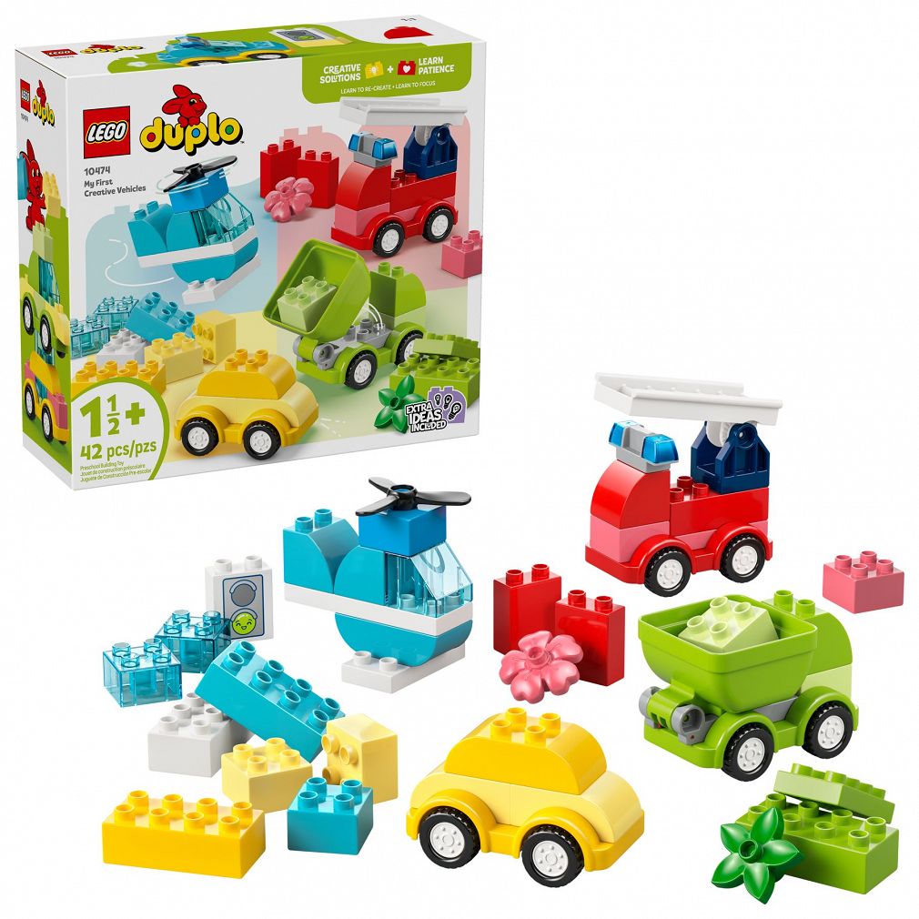 LEGO® 10474 Duplo - Kreatywne pojazdy