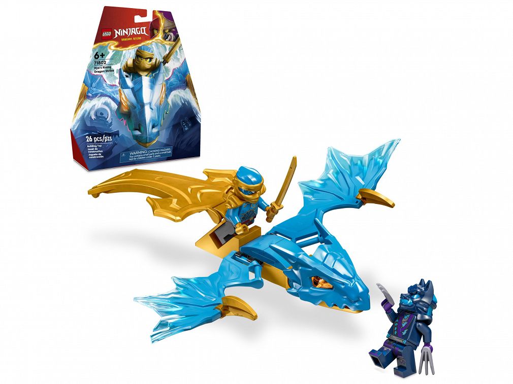 Lego Ninjago Atak Powstającego Smoka Nyi 71802