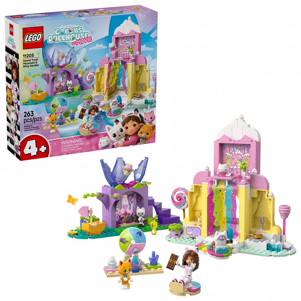 LEGO® 11205 Koci domek Gabi - Łakociowa Góra i Kiciowy Ogródek