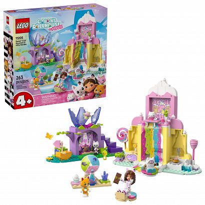 LEGO® 11205 Koci domek Gabi - Łakociowa Góra i Kiciowy Ogródek