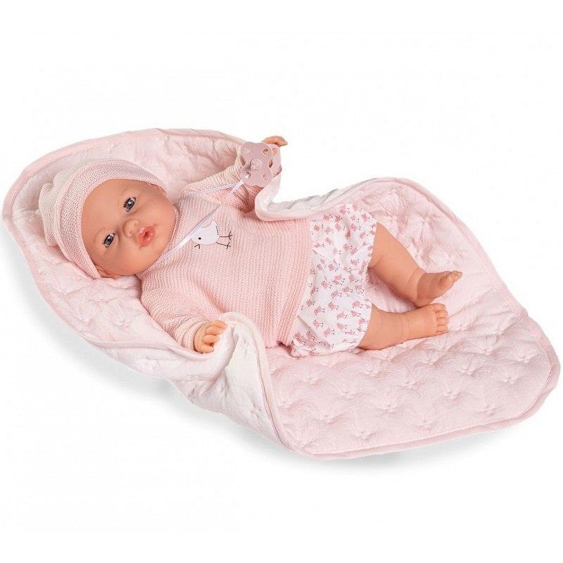 Lalka hiszpańska płacząca Bimba z kocykiem Antonio Juan 14365