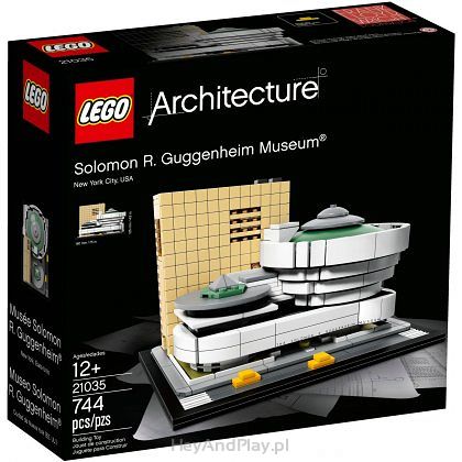 LEGO ARHITECTURE Muzeum Solomona R. Guggenheima 21035