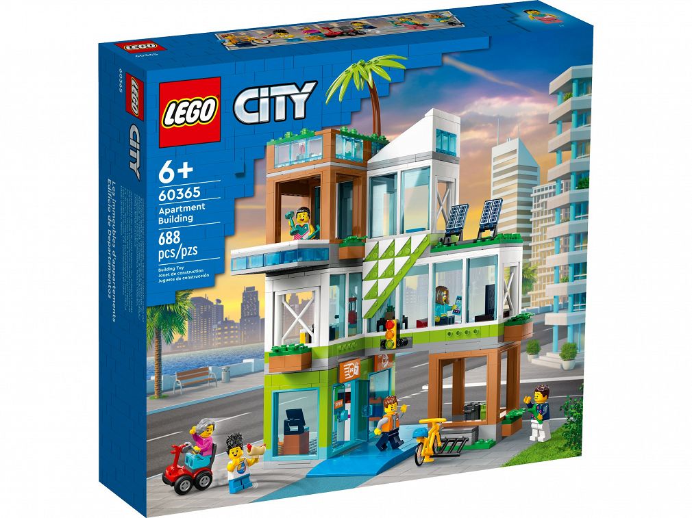 Lego City Apartamentowiec 60365