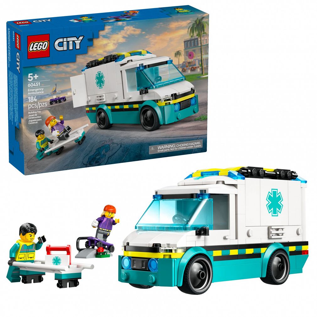 LEGO 60451 City - Karetka pogotowia