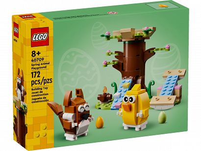 LEGO 40709 Okolicznościowe - Wiosenny plac zabaw dla zwierzątek