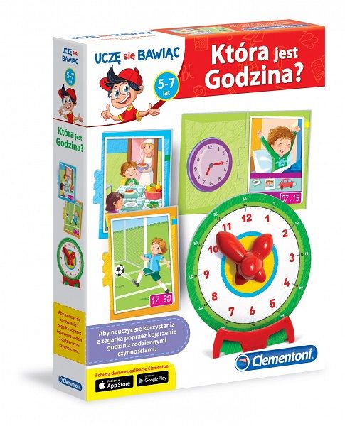 Clementoni Która Jest Godzina? 60915