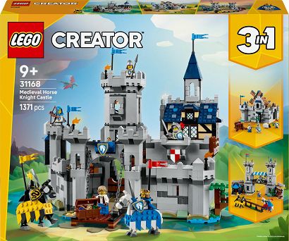 LEGO Creator Średniowieczny zamek rycerzy konnych 31168
